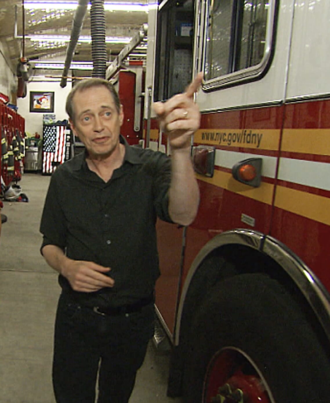 Never forget Steve Buscemi returned to his old firefighter job on